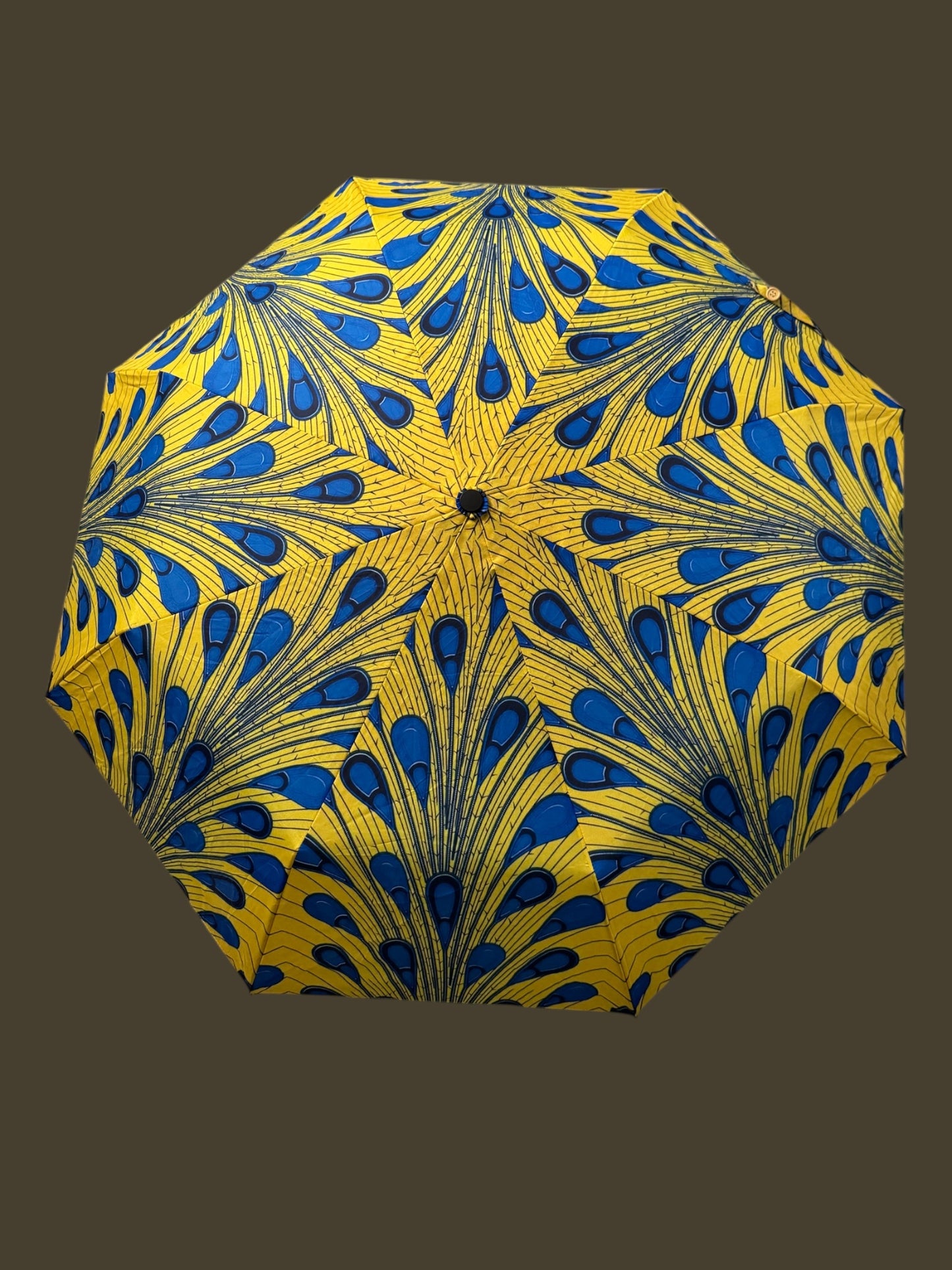 Parapluie Plume de paon