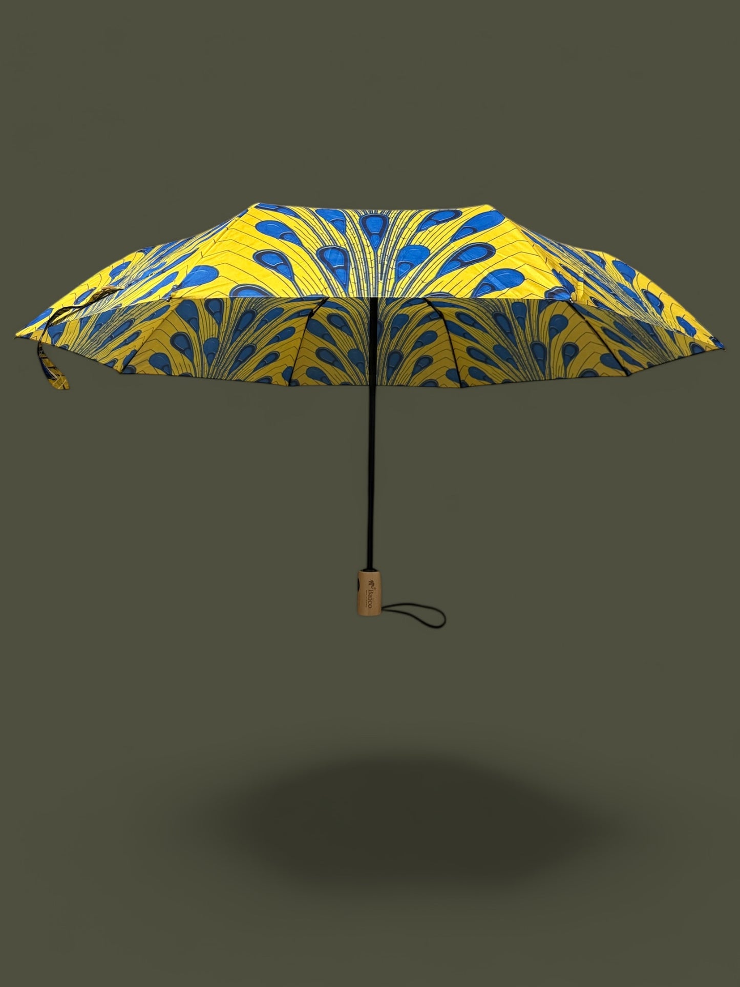 Parapluie Plume de paon