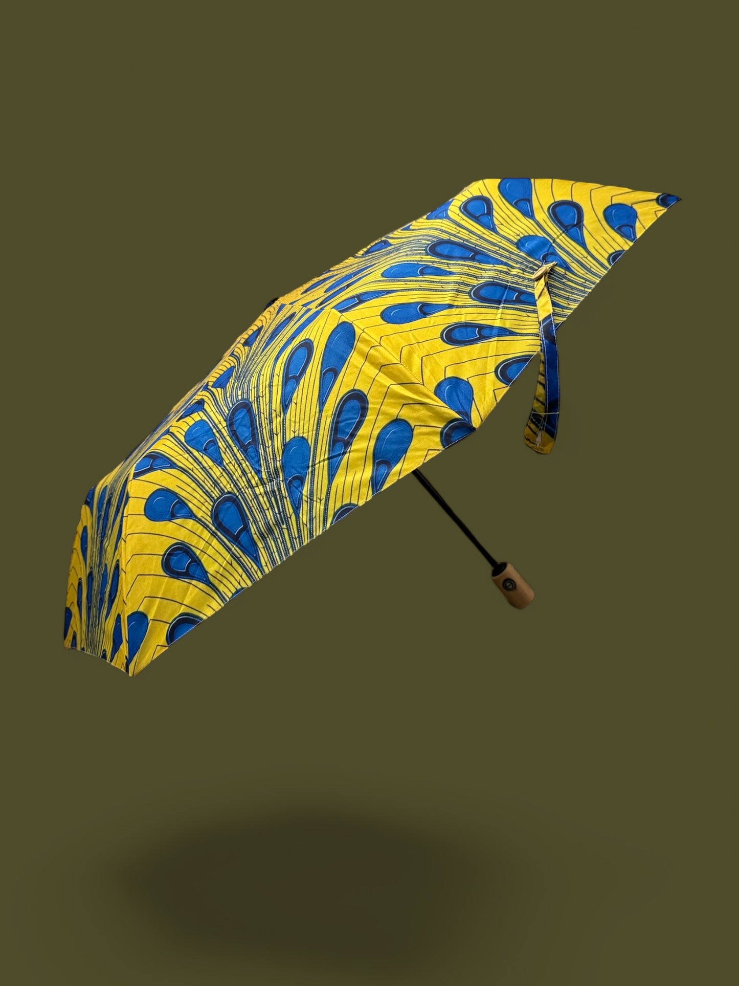 Parapluie Plume de paon