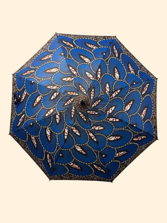 Parapluie Plume de paon